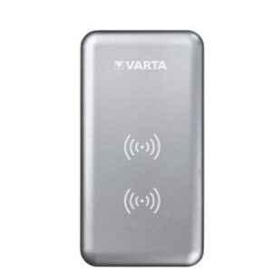 wireless power bank varta fast wireless silver