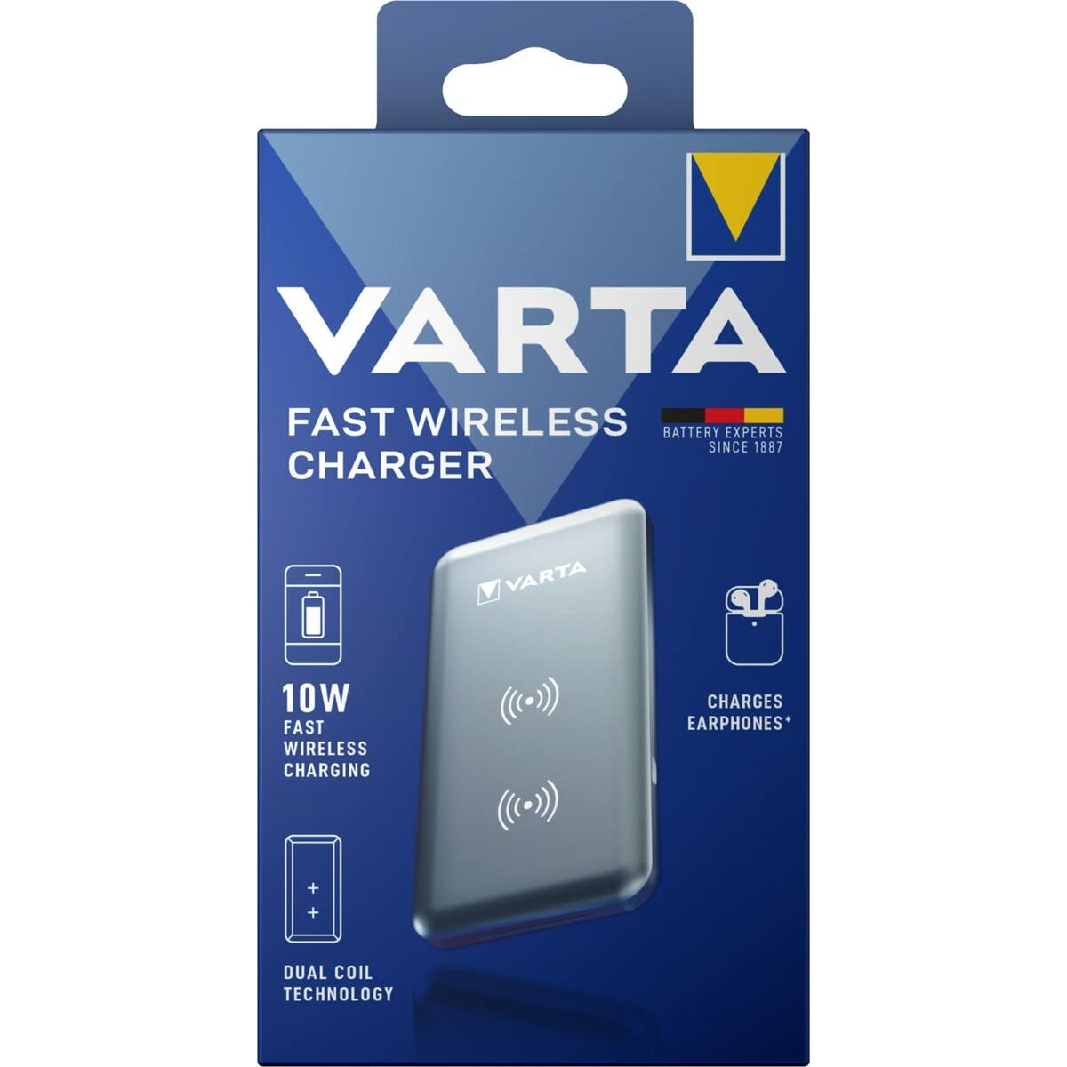wireless power bank varta fast wireless silver wireless power bank varta fast wireless silver