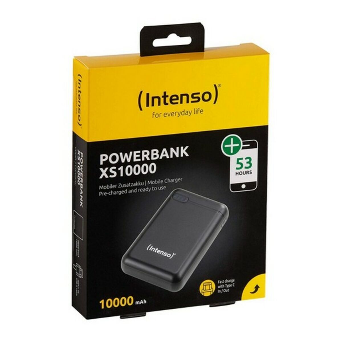 power bank intenso 7313530 10000 mah black power bank intenso 7313530 10000 mah black